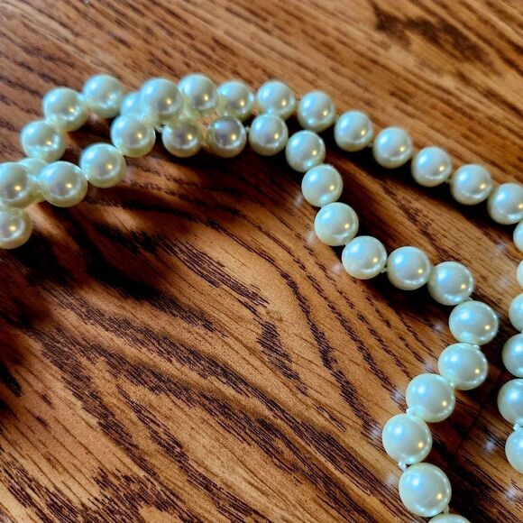 PEARL Rope Necklace, 10mm - Picture 4 of 10